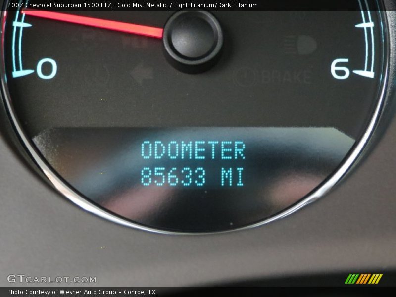 Gold Mist Metallic / Light Titanium/Dark Titanium 2007 Chevrolet Suburban 1500 LTZ