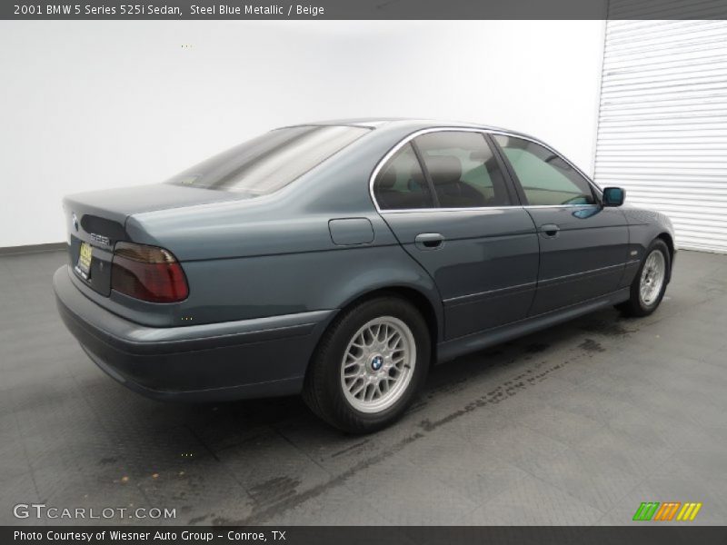  2001 5 Series 525i Sedan Steel Blue Metallic