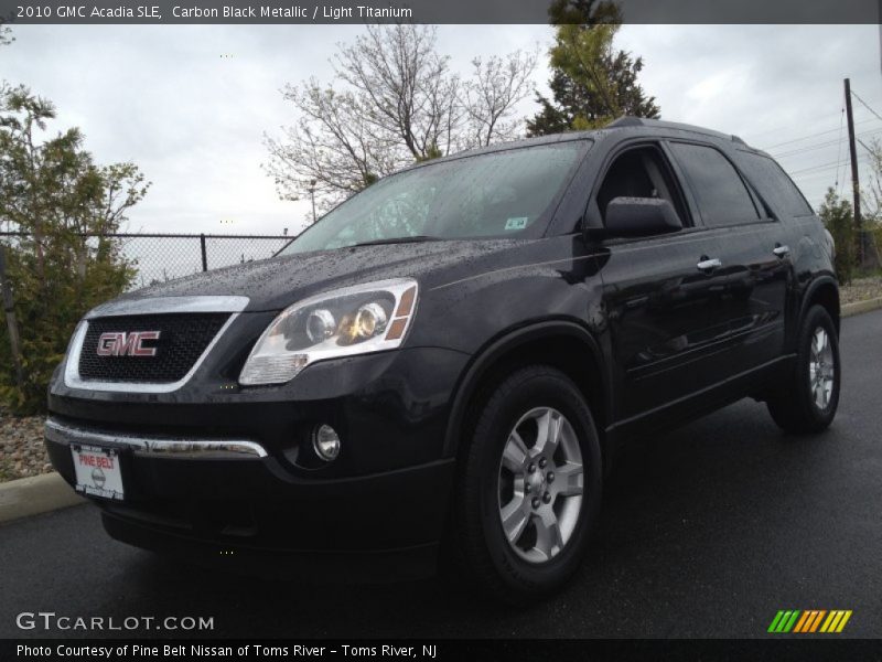 Carbon Black Metallic / Light Titanium 2010 GMC Acadia SLE