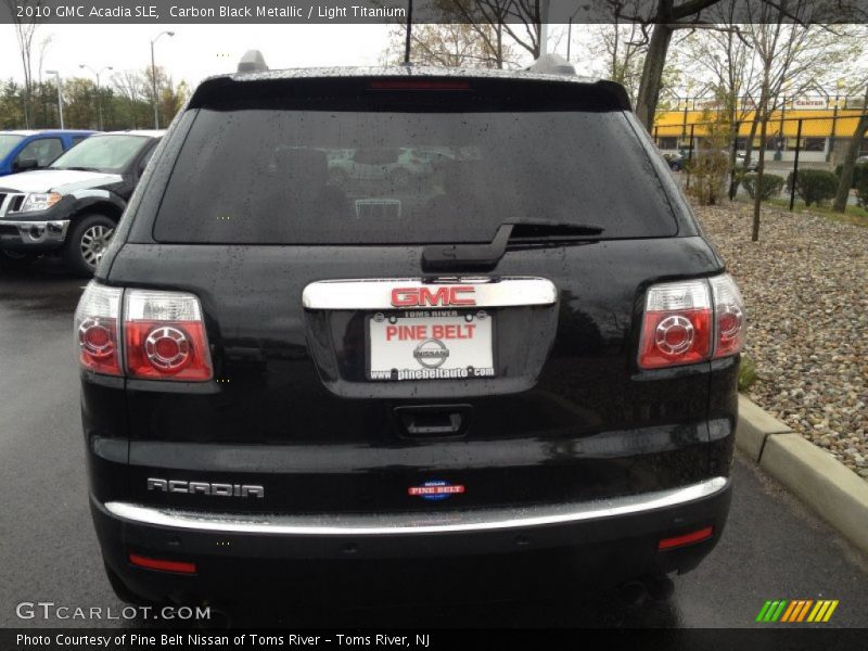 Carbon Black Metallic / Light Titanium 2010 GMC Acadia SLE