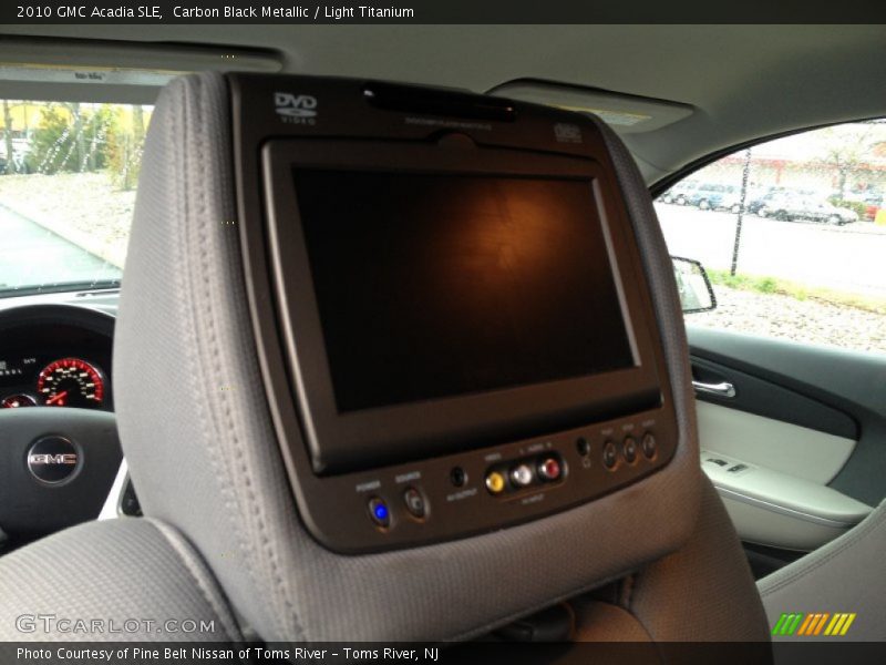 Carbon Black Metallic / Light Titanium 2010 GMC Acadia SLE