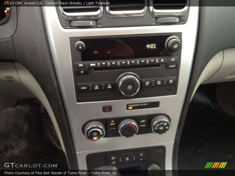 Carbon Black Metallic / Light Titanium 2010 GMC Acadia SLE