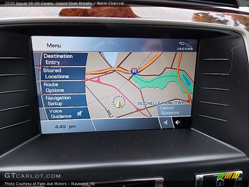 Navigation of 2010 XK XK Coupe