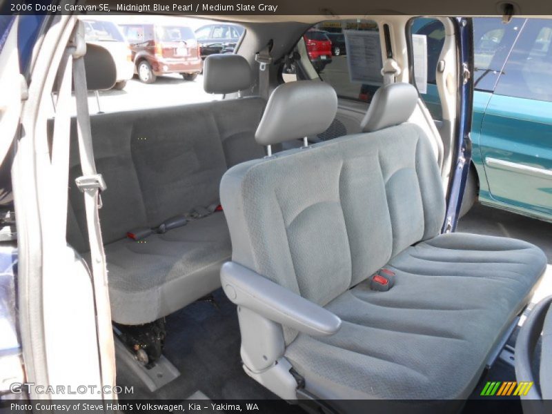 Midnight Blue Pearl / Medium Slate Gray 2006 Dodge Caravan SE