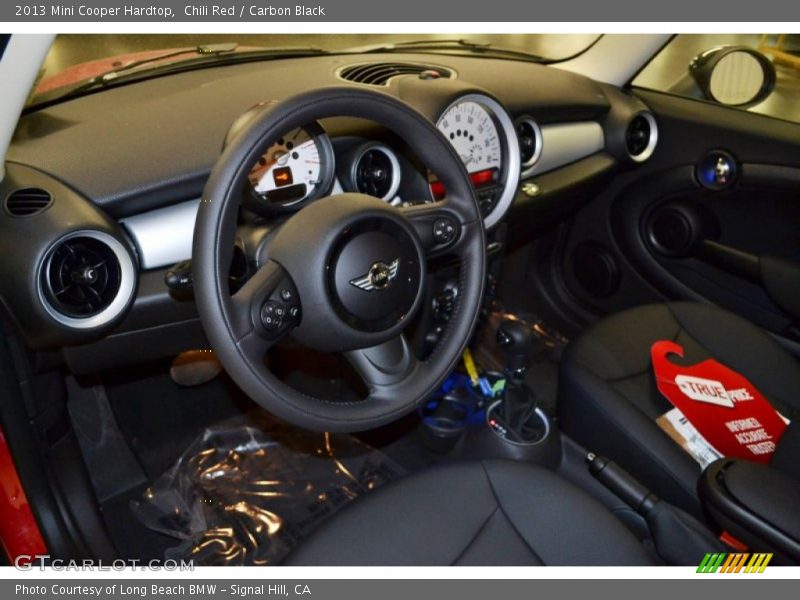 Chili Red / Carbon Black 2013 Mini Cooper Hardtop