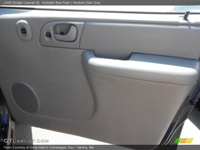 Midnight Blue Pearl / Medium Slate Gray 2006 Dodge Caravan SE