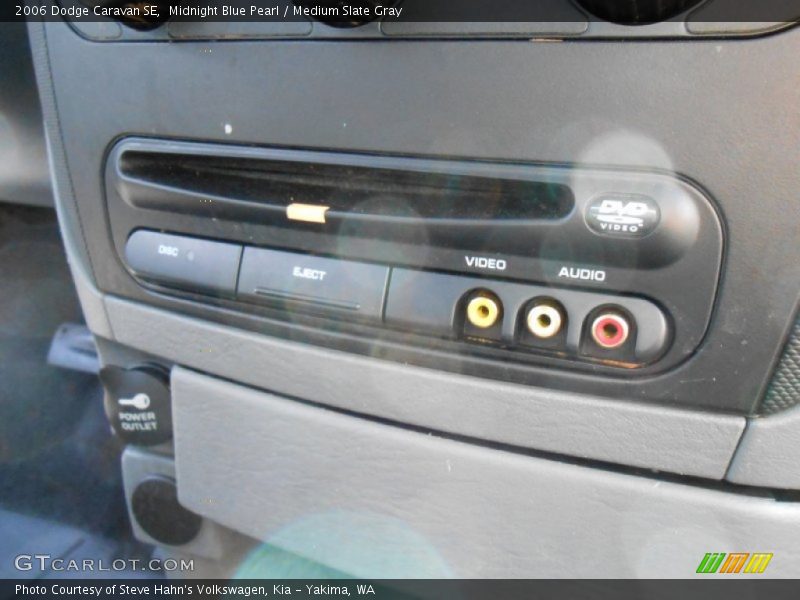 Midnight Blue Pearl / Medium Slate Gray 2006 Dodge Caravan SE