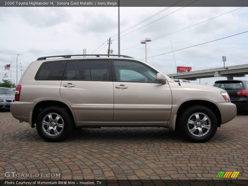 Sonora Gold Metallic / Ivory Beige 2006 Toyota Highlander I4