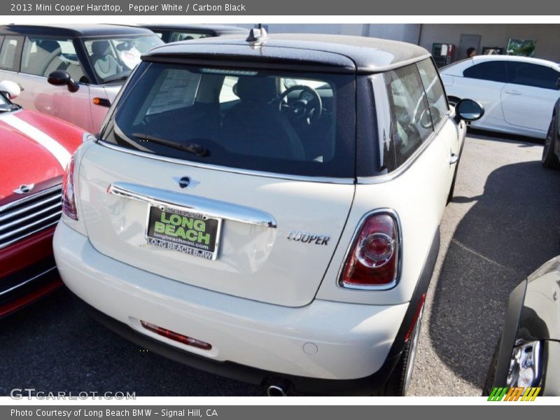 Pepper White / Carbon Black 2013 Mini Cooper Hardtop