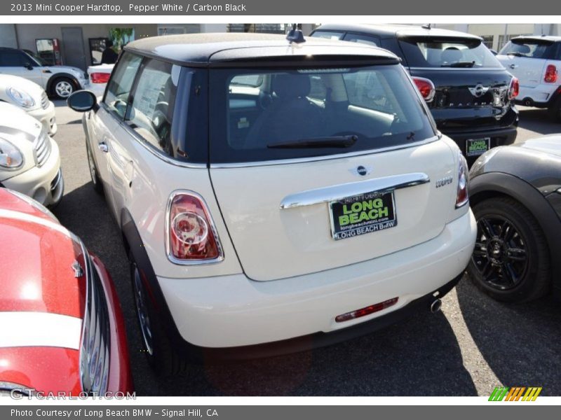 Pepper White / Carbon Black 2013 Mini Cooper Hardtop