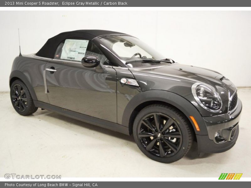 Eclipse Gray Metallic / Carbon Black 2013 Mini Cooper S Roadster