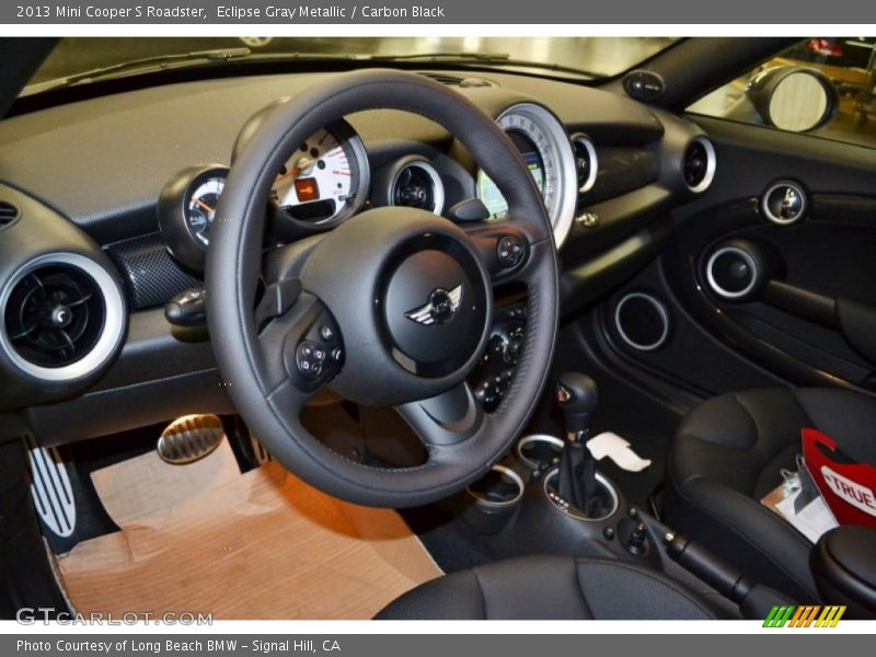 Eclipse Gray Metallic / Carbon Black 2013 Mini Cooper S Roadster