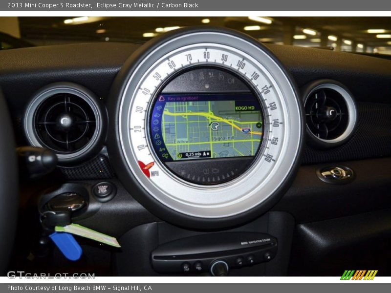 Eclipse Gray Metallic / Carbon Black 2013 Mini Cooper S Roadster
