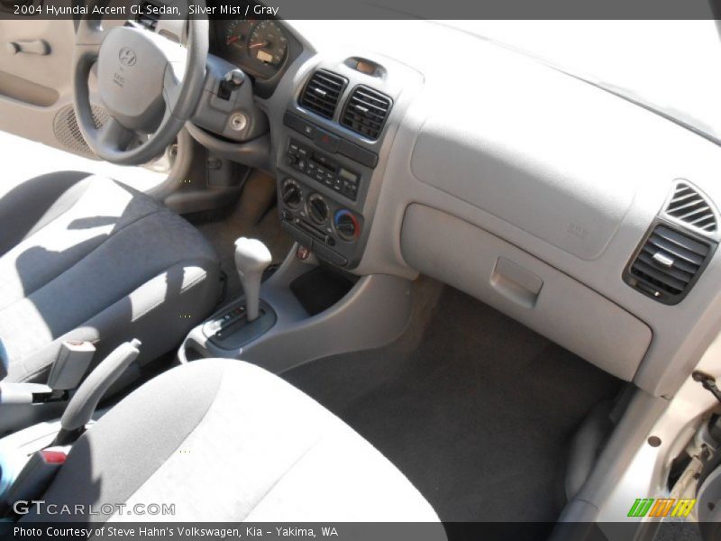 Silver Mist / Gray 2004 Hyundai Accent GL Sedan