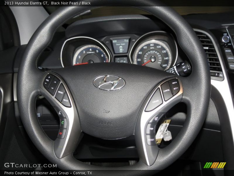 Black Noir Pearl / Black 2013 Hyundai Elantra GT