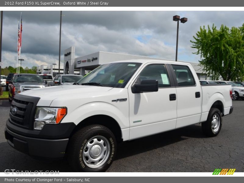 Front 3/4 View of 2012 F150 XL SuperCrew