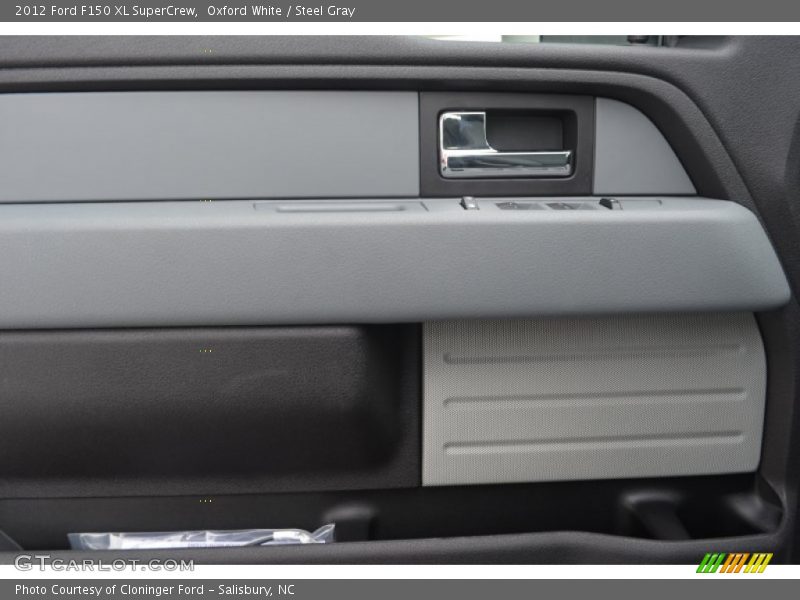 Oxford White / Steel Gray 2012 Ford F150 XL SuperCrew