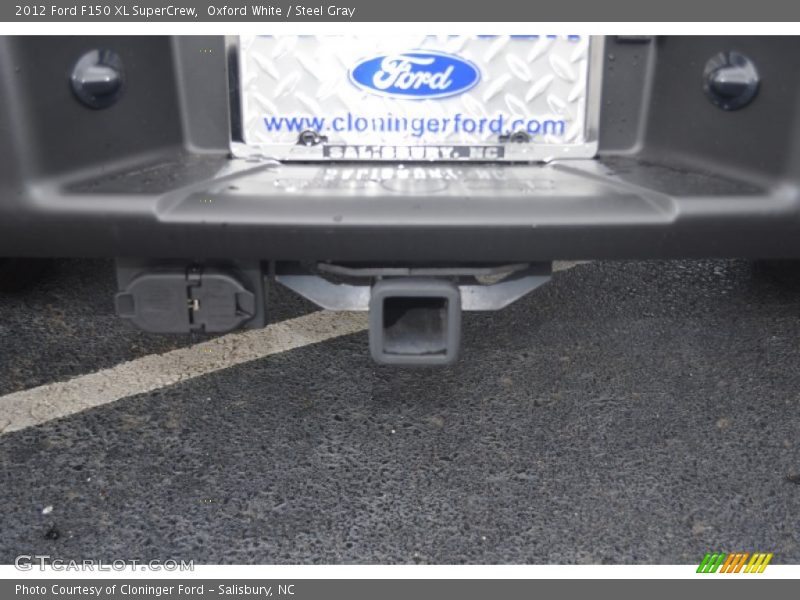 Oxford White / Steel Gray 2012 Ford F150 XL SuperCrew