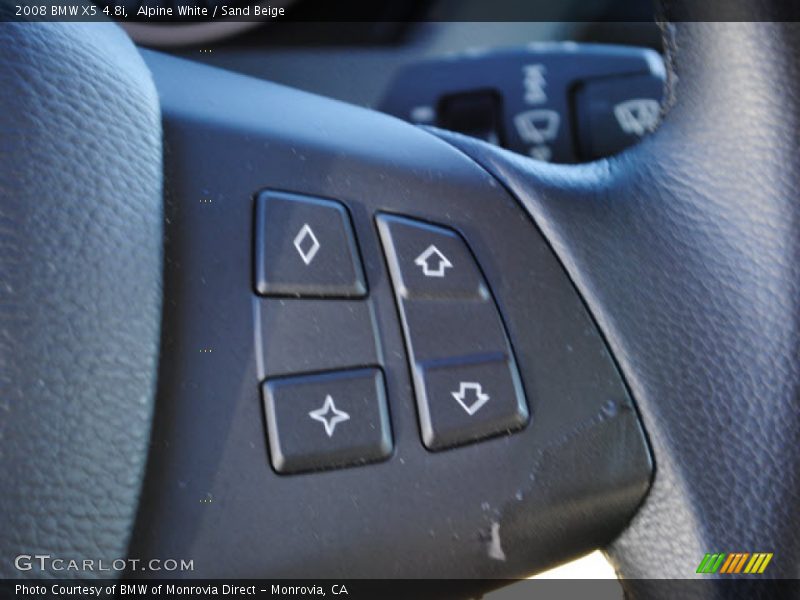 Alpine White / Sand Beige 2008 BMW X5 4.8i