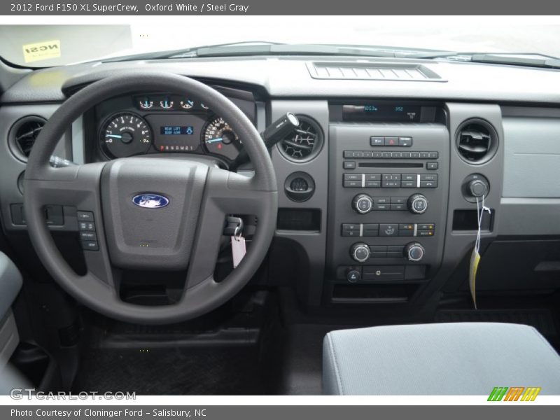 Dashboard of 2012 F150 XL SuperCrew