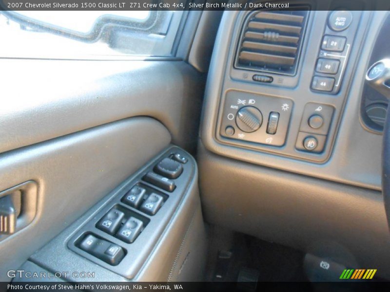 Silver Birch Metallic / Dark Charcoal 2007 Chevrolet Silverado 1500 Classic LT  Z71 Crew Cab 4x4
