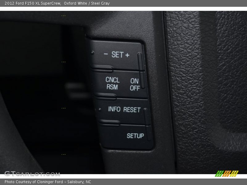 Controls of 2012 F150 XL SuperCrew
