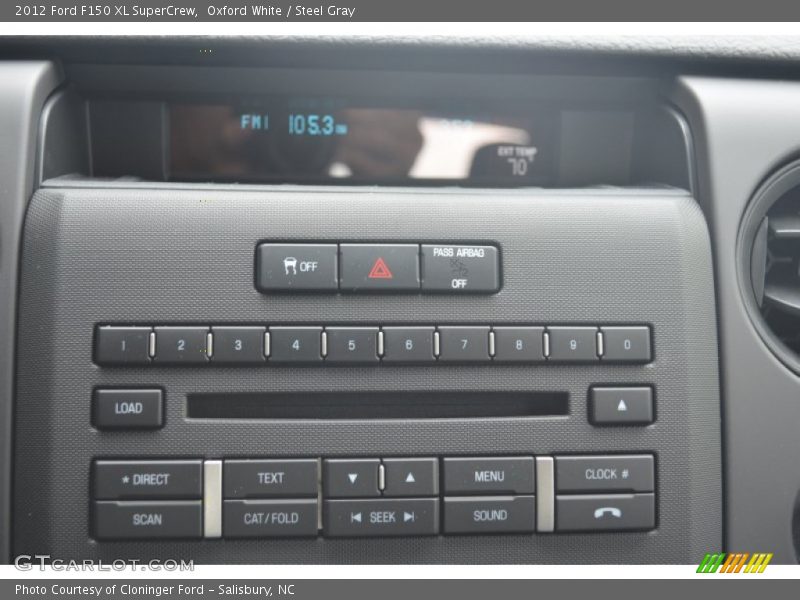 Controls of 2012 F150 XL SuperCrew