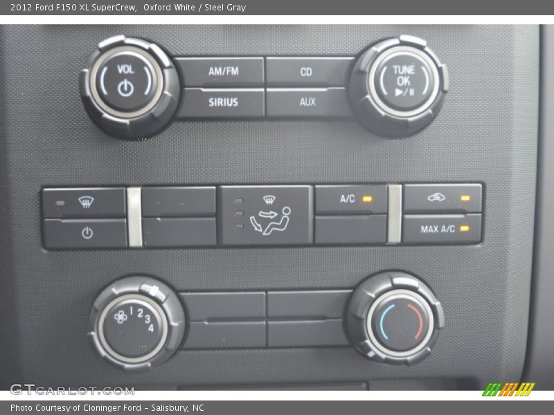 Controls of 2012 F150 XL SuperCrew