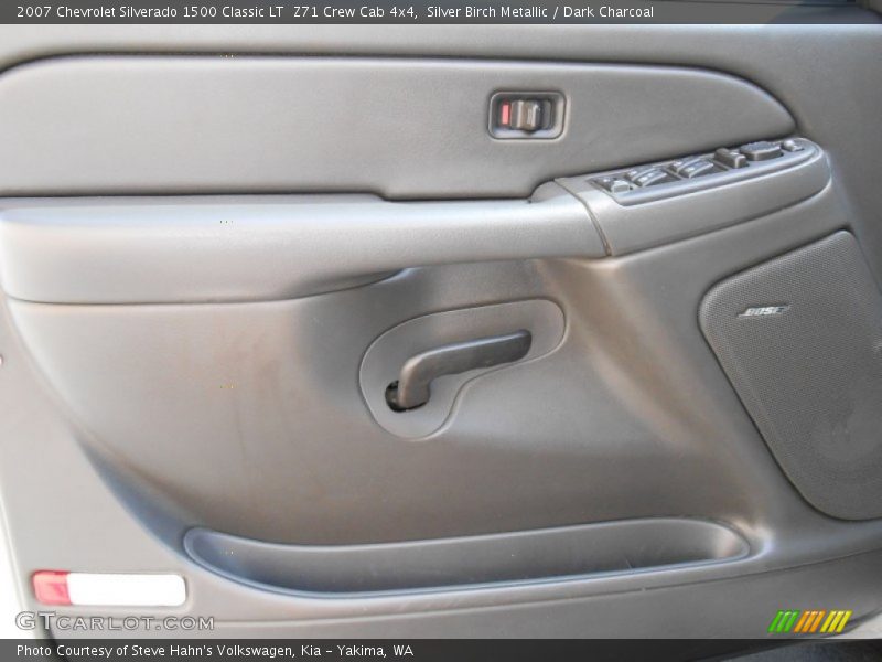 Silver Birch Metallic / Dark Charcoal 2007 Chevrolet Silverado 1500 Classic LT  Z71 Crew Cab 4x4