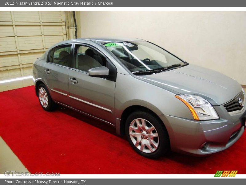 Magnetic Gray Metallic / Charcoal 2012 Nissan Sentra 2.0 S