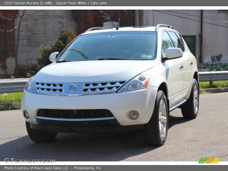 Glacier Pearl White / Cafe Latte 2007 Nissan Murano SL AWD