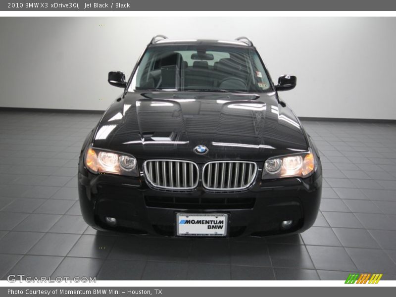 Jet Black / Black 2010 BMW X3 xDrive30i