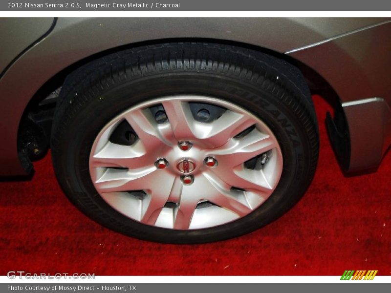 Magnetic Gray Metallic / Charcoal 2012 Nissan Sentra 2.0 S