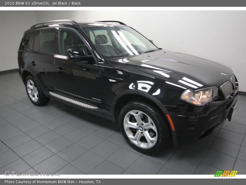 Jet Black / Black 2010 BMW X3 xDrive30i