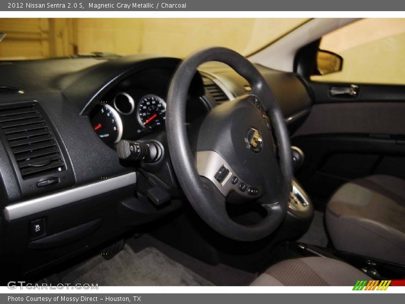 Magnetic Gray Metallic / Charcoal 2012 Nissan Sentra 2.0 S