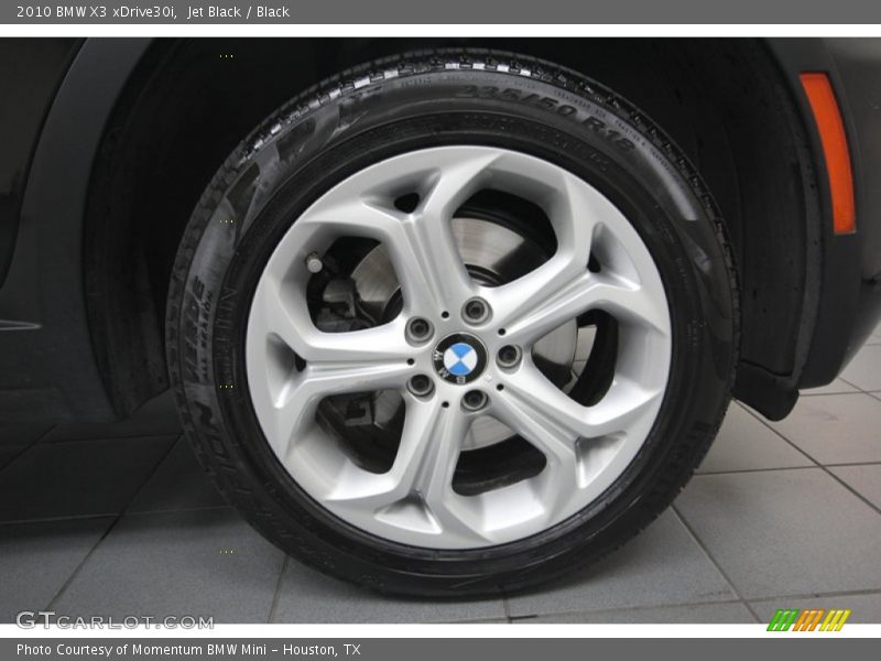 Jet Black / Black 2010 BMW X3 xDrive30i