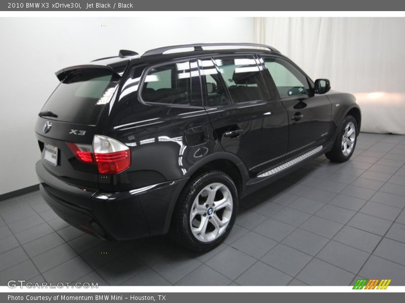 Jet Black / Black 2010 BMW X3 xDrive30i