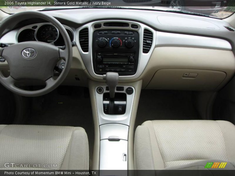 Sonora Gold Metallic / Ivory Beige 2006 Toyota Highlander I4