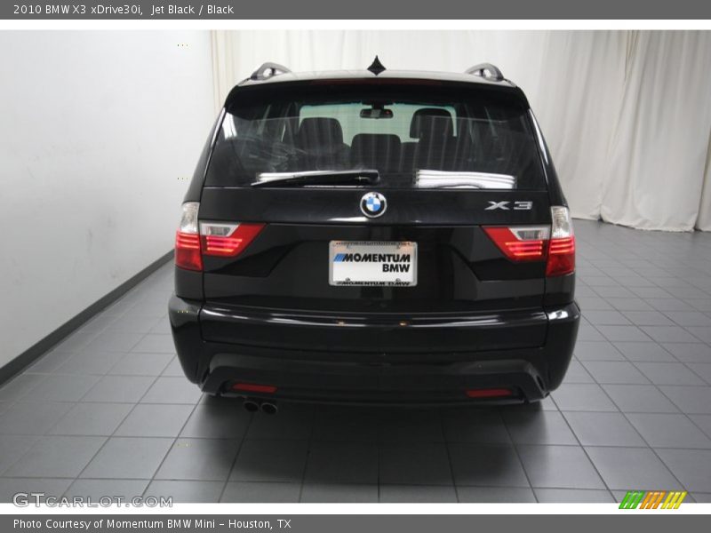 Jet Black / Black 2010 BMW X3 xDrive30i