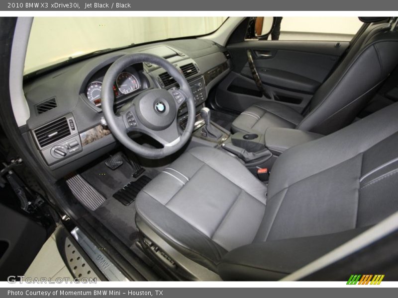Jet Black / Black 2010 BMW X3 xDrive30i