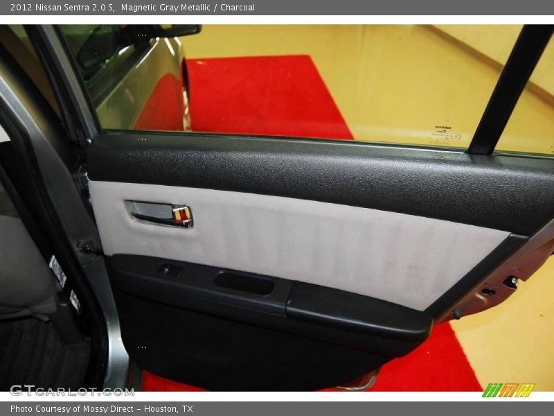 Magnetic Gray Metallic / Charcoal 2012 Nissan Sentra 2.0 S