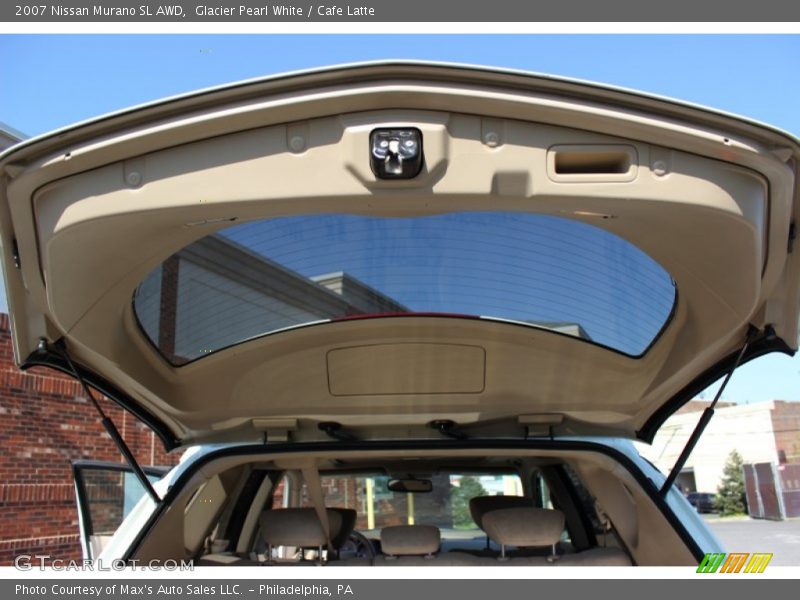 Glacier Pearl White / Cafe Latte 2007 Nissan Murano SL AWD