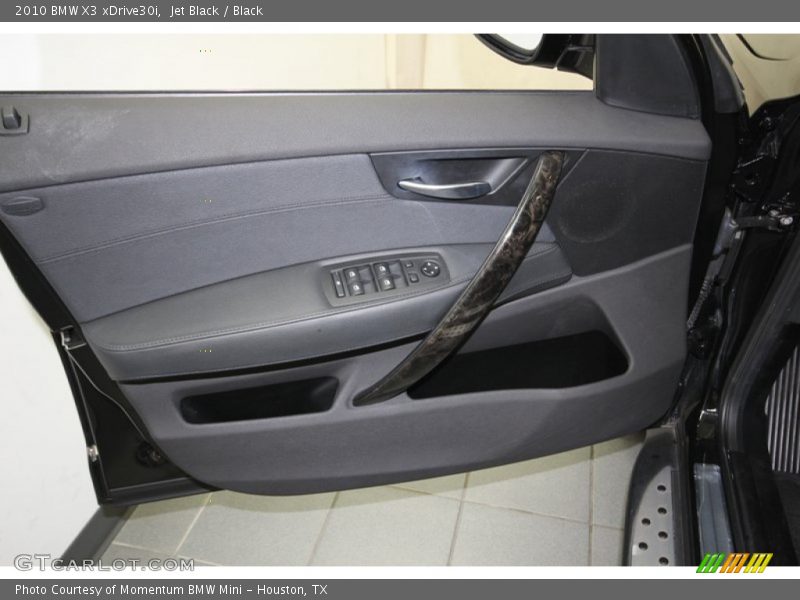 Jet Black / Black 2010 BMW X3 xDrive30i