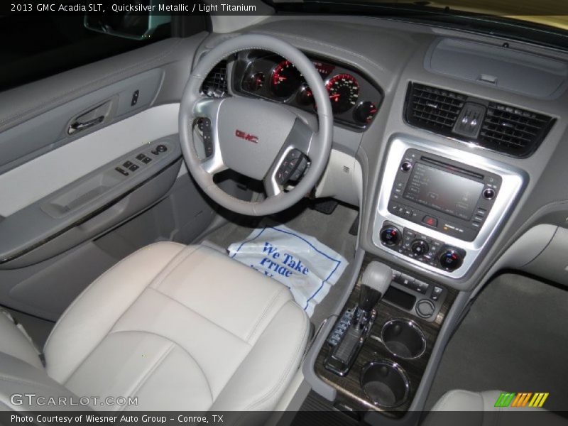 Quicksilver Metallic / Light Titanium 2013 GMC Acadia SLT