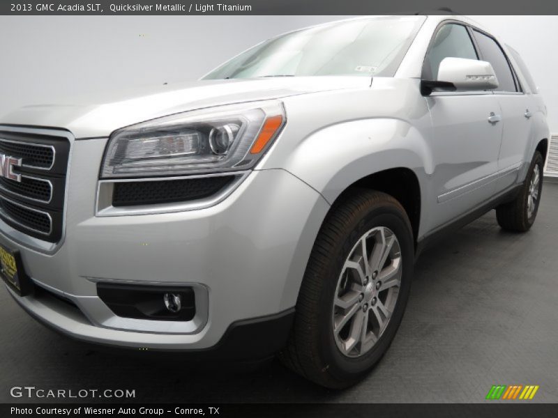 Quicksilver Metallic / Light Titanium 2013 GMC Acadia SLT