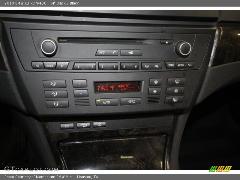 Jet Black / Black 2010 BMW X3 xDrive30i