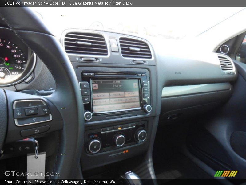 Blue Graphite Metallic / Titan Black 2011 Volkswagen Golf 4 Door TDI