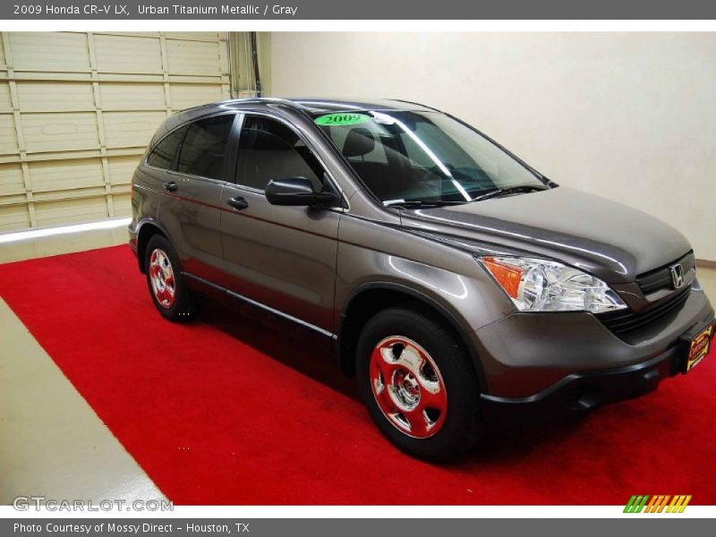 Urban Titanium Metallic / Gray 2009 Honda CR-V LX