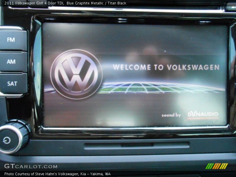 Blue Graphite Metallic / Titan Black 2011 Volkswagen Golf 4 Door TDI