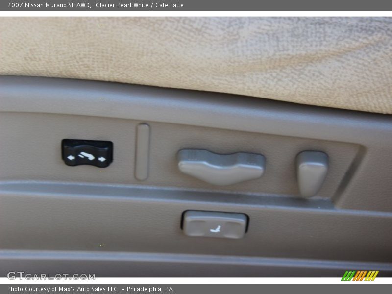 Glacier Pearl White / Cafe Latte 2007 Nissan Murano SL AWD